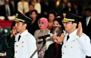 pelantikan Jokowi-Basuki