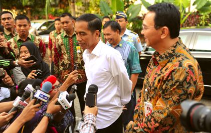Presiden Ri Jokowi dan Gubernur DKI Basuki Tjahya Purnama / Ahok.org