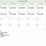 kalender kerja