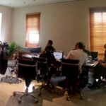 BTP Rapat di ruang Kerjanya