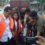 Jokowi Tinjau Banjir Pluiy – Foto Kompas.com